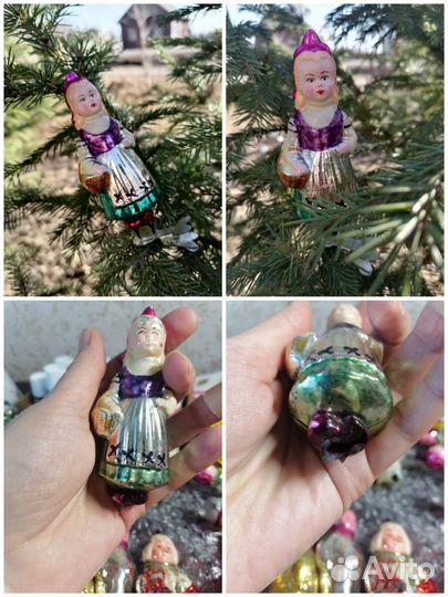 Реставрация ёлочных игрушек, стеклянных