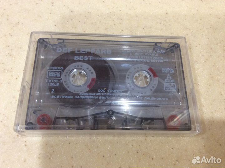 DEF leppard best кассета