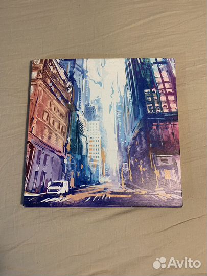 Картина на холсте «Улица» 30*30см