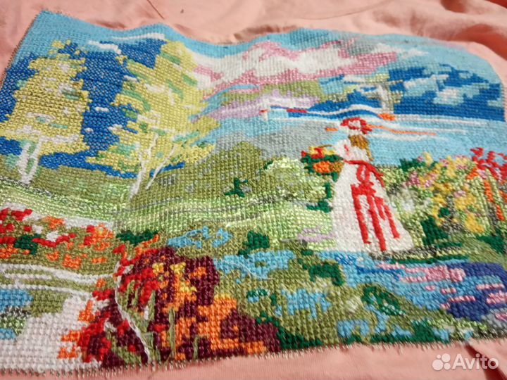 Вышивка ручная работа