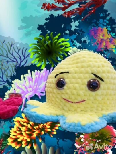 Игрушка Осьминог Перевертыш