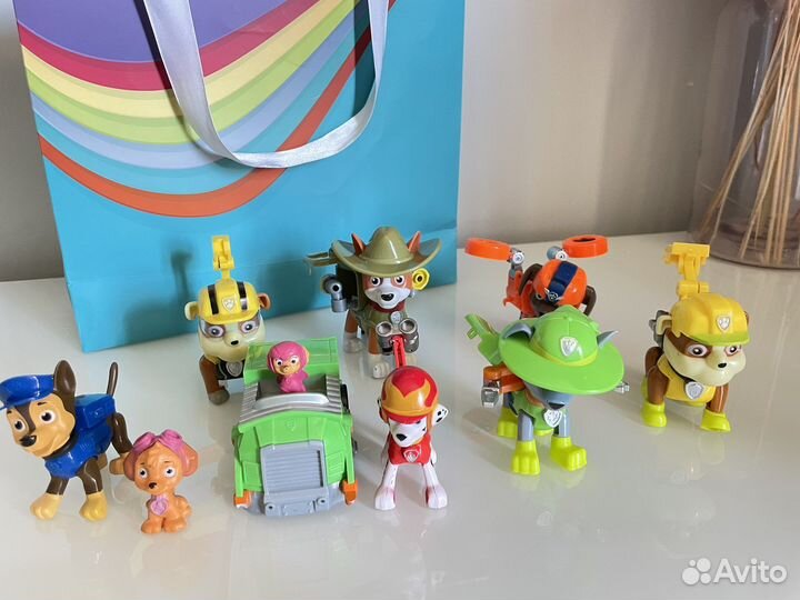Щенячий патруль фигурки
