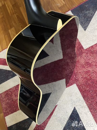 Акустическая гитара Yamaha f370. Струны Элексир