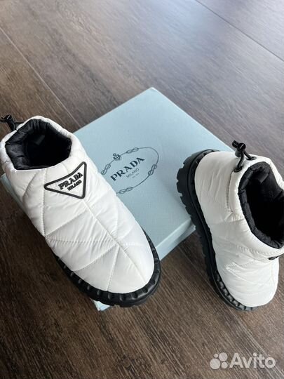 Ботинки дутики Prada