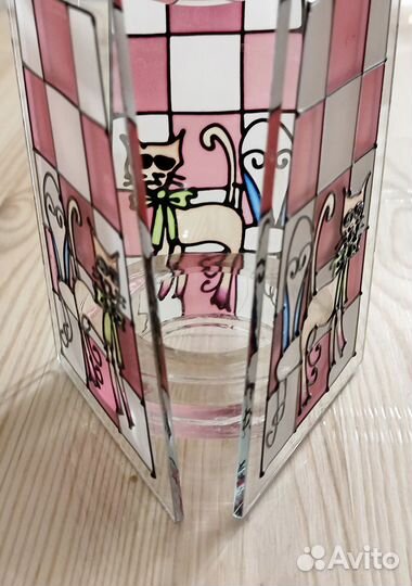 Подставка и аромалампа с котами