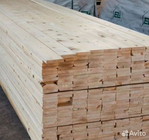 Доска сухая строганная