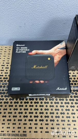 Портативная колонка marshall willen новая