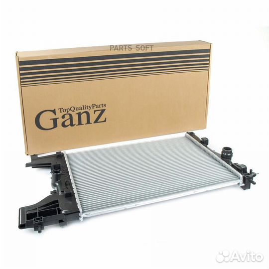 Радиатор основной chevrolet Cruze '09