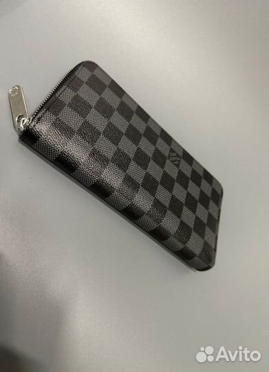 Портмоне Louis Vuitton Черное Люкс