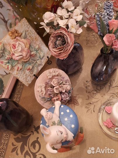 Интерьерные букеты и игрушки