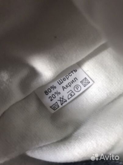 Зимняя шапка +снуд (шерсть) 50-52 см