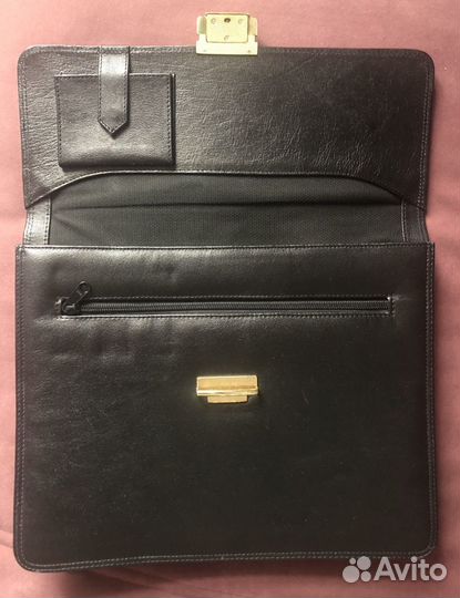 Кожаная папка для документов
