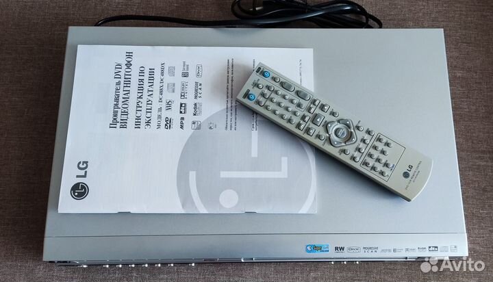 Видеомагнитофон + DVD проигрыватель LG