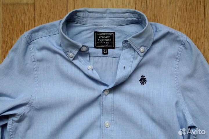 Рубашка школьная C&A для мальчика, р.134-140