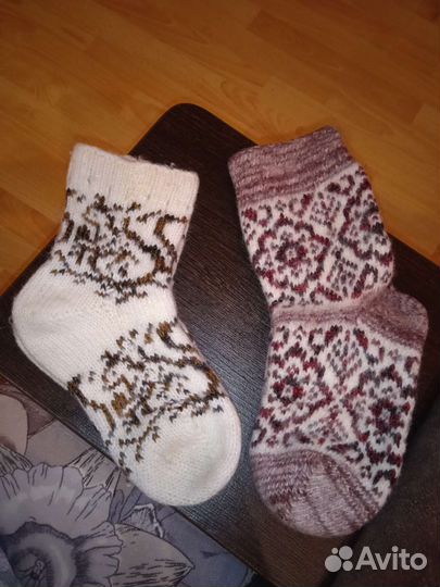 Шерстяные носки детские