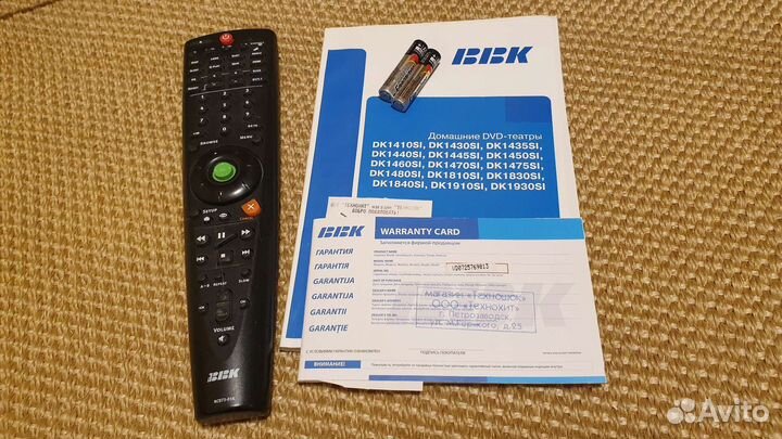 Домашний кинотеатр BBK DK 1410SI