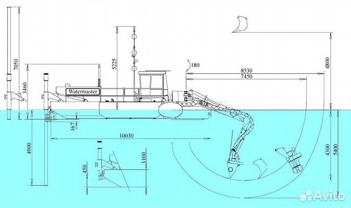 Аренда земснаряда Watermaster III