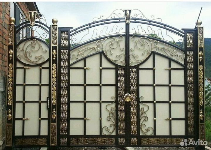 Кованые ворота