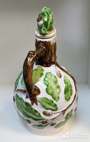 Графин - Штоф дубок - фарфор лфз СССР В/с