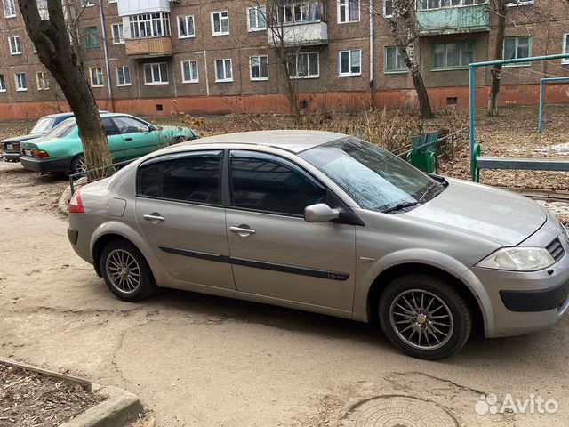 Renault Megane 1.6 МТ, 2004, 377 000 км