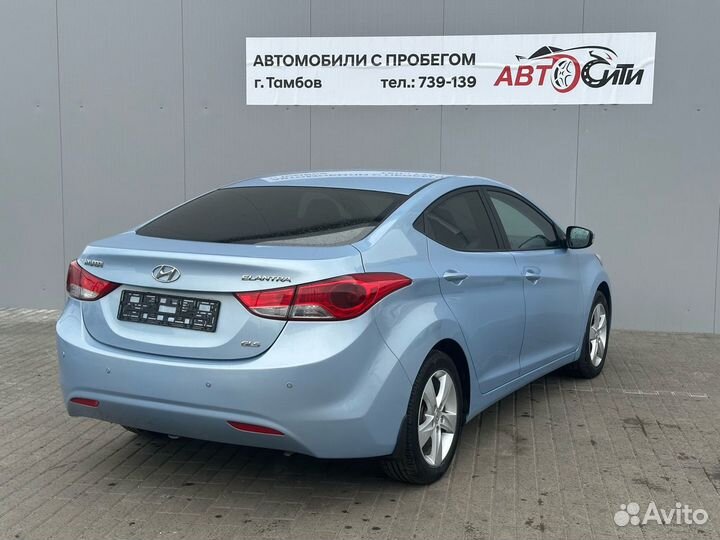 Hyundai Elantra 1.6 AT, 2012, 147 098 км