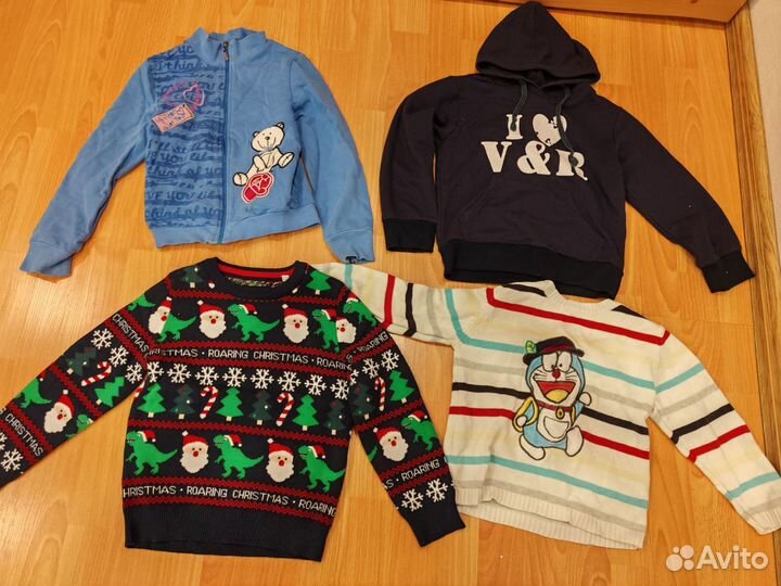 Вещи пакетом 104 110 116 + обувь 27