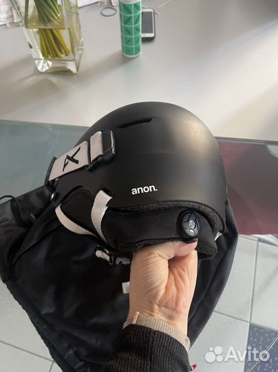 Шлем c очками детский