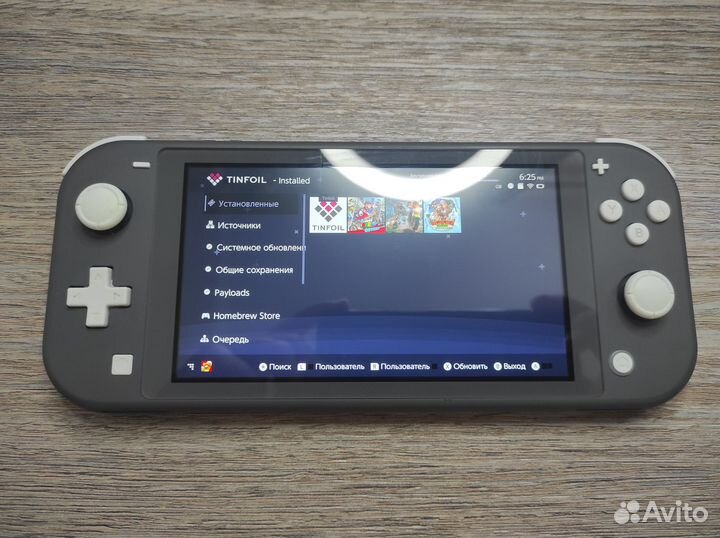 Прошитый Nintendo Switch Lite