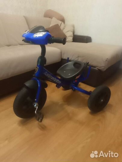 Детский велосипед с родительской ручкой