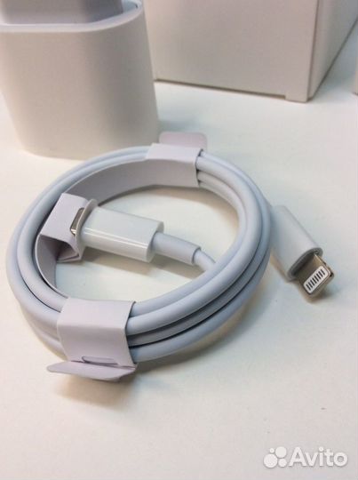 Блок + кабель быстрой зарядки 20w Apple
