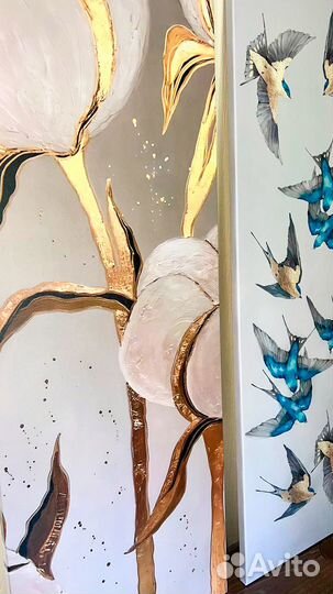 Интерьерная печать на холсте / пвх / баннере