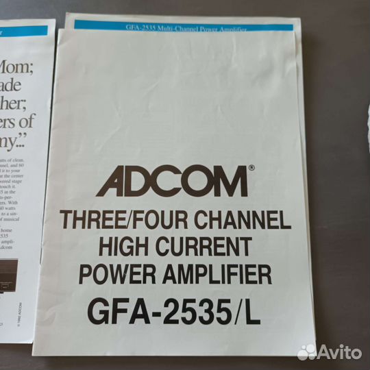Усилитель мощности Adcom GFA-2535/L
