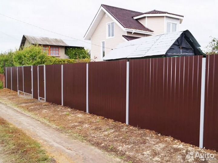 Заборы секционные под заказ 3 метра