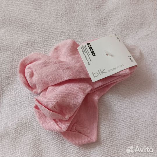 Носки для девочки 6-12 месяцев новые