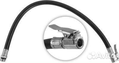 Манометр для контроля давления и подкачки шин