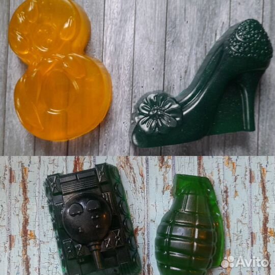 Мыло ручной работы в подарочной коробке