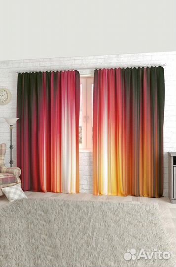 Фотошторы градиент 300*260