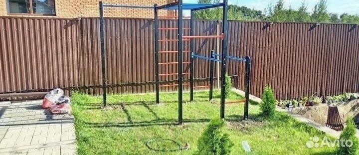 Воркаут площадка для дачи, двора и СНТ