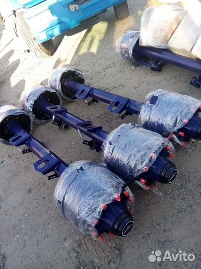 Ось L1 прицепа в сборе 12 т