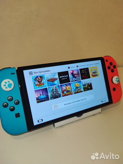 Новая Nintendo Switch Oled 256Gb чип hwfly Kefir
