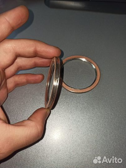 Прокладка приемной трубы 1mzfe 9091706089 Toyota