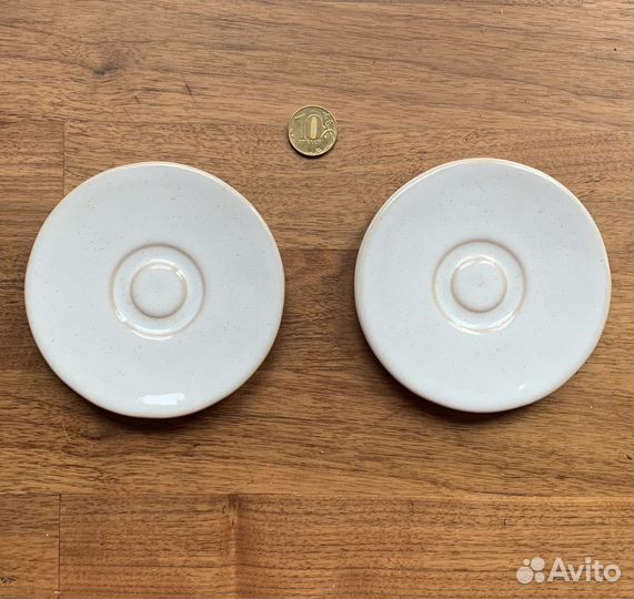 Блюдца керамические