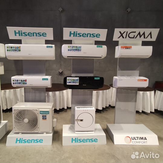 Кондиционер /Сплит/Установка Hisense 26кв.м