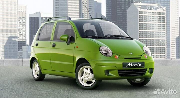 Лобовое стекло на Daewoo Matiz