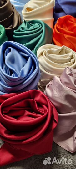 Платок однотонный