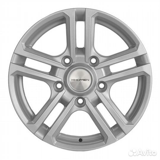 Khomen 1602 : 6,5x16 5*139,7 Et:40 Dia:98 F-silver