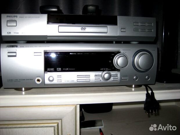 A/V ресивер Philips FR 966 + DVD Philips 622