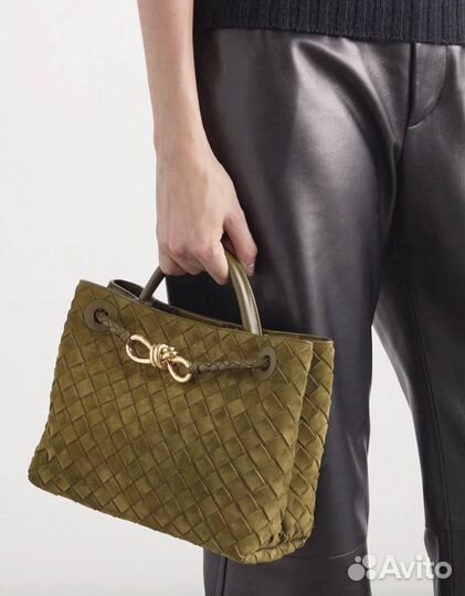 Сумка женская bottega veneta замша