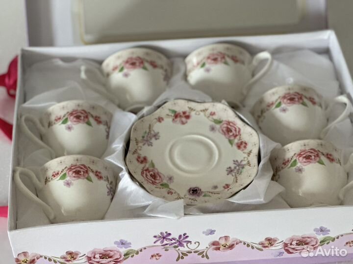 Чайный сервиз новый в коробке