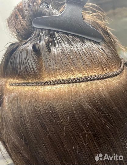 Наращивание волос (голливуд)